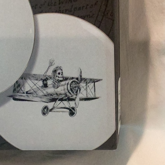 Bone Voyage Halloween Appetizer/Salad/Dessert Plate Set - Picture 5 of 5